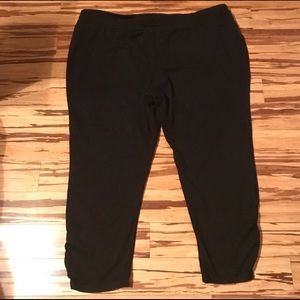 Black active pants